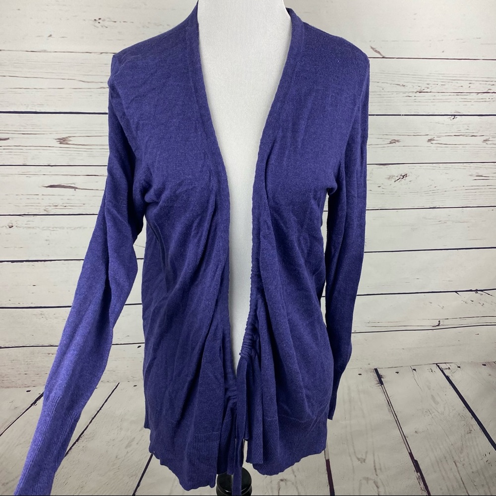 Daisy Fuentes Women's Sweater Medium Purple Knit